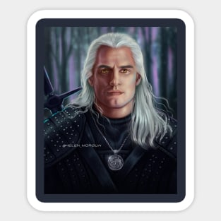 Geralt Fan art Sticker